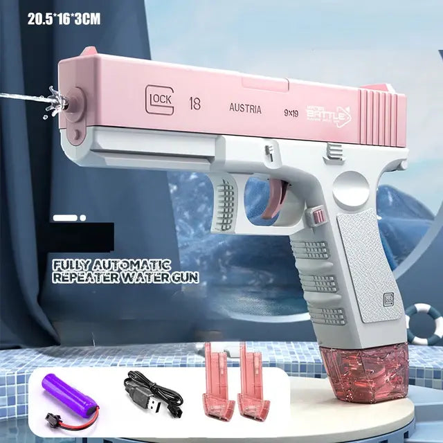 New Water Gun Electric Glock Pistol