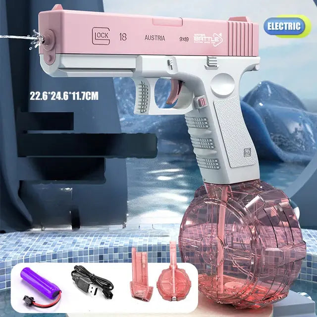 New Water Gun Electric Glock Pistol